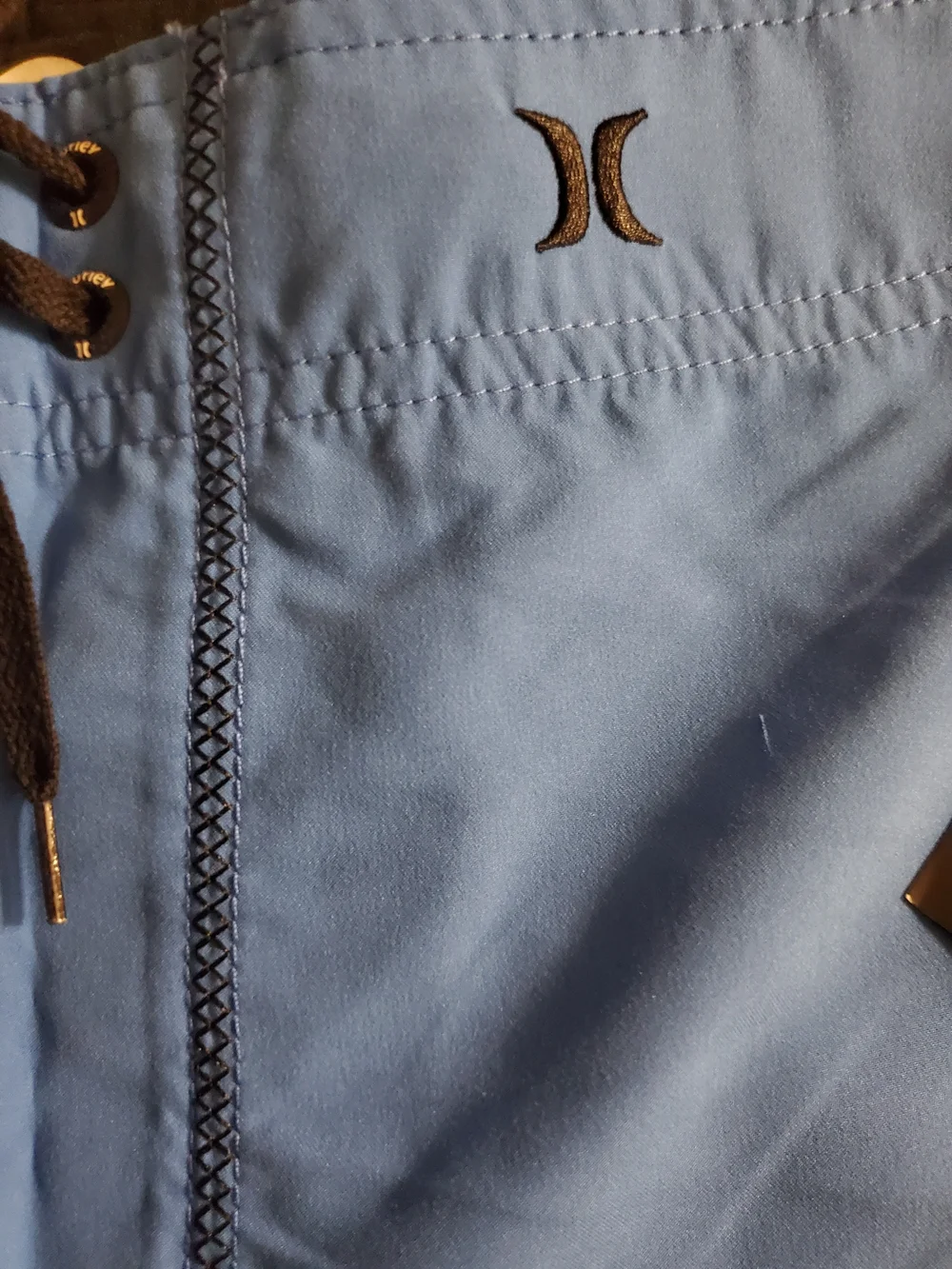 Hurley Men’s Blue Solid Boardshorts